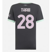 AC Milan Malick Thiaw #28 Replica Third Shirt Ladies 2024-25 Short Sleeve